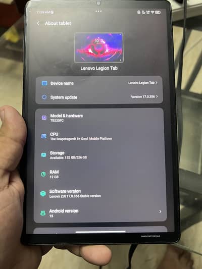lenovo legion y700 12/256