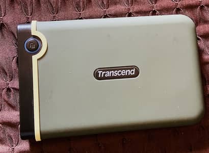 Transcend StoreJet 1TB Rugged External Hard Drive Micro-USB 3.2 Gen 1,