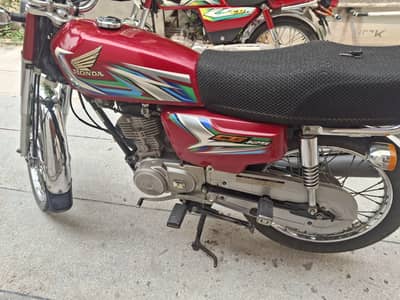 CG125 2023 MODEL RED COLOR