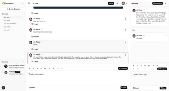 Full-Stack development