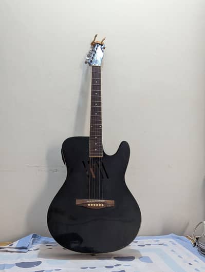Japanese handmade Semi Acoustic Guitar 41 inches