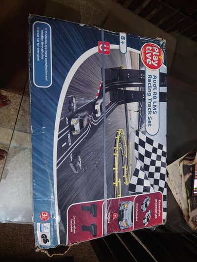 Playtive Audi R8 LMS Racing Track Set – 100% Working
