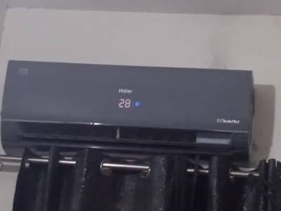 one month used only haier t3 1 ton ac for sale