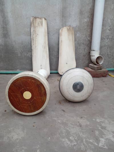 02 Used Ceiling Fans (Lahore Fan & Pak Fan)