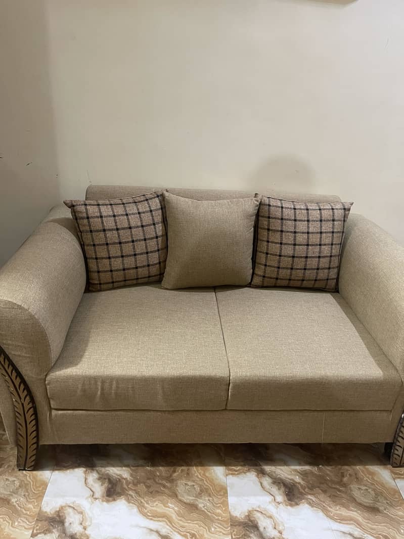 Sofa 3 seater with table 2
