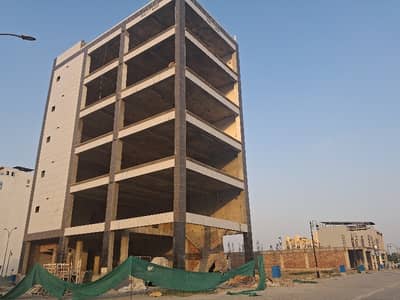 8 Marla commercial corner for building available for rent on 150 ft main bulverd opposite hbl bank prefer bank