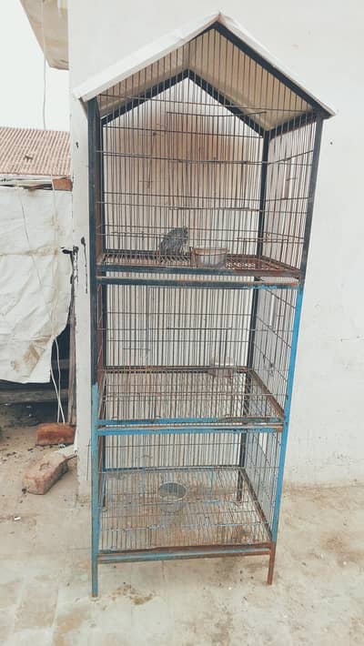 Cage for Parrot 2 x 1.5 x 1.5 ft