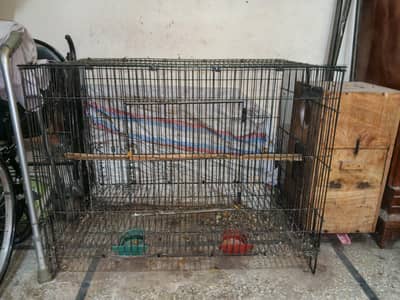 Cage With Attached Box