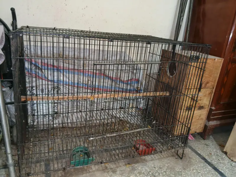 Cage With Attached Box — photo 2