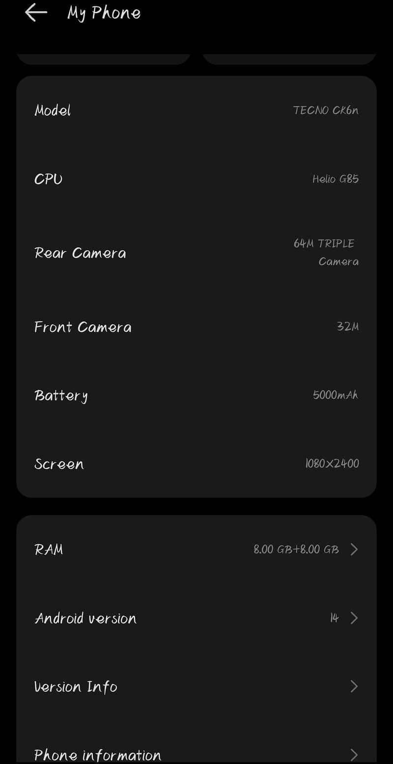 Tecno CAMON 20 Pro 4
