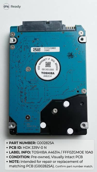 Toshiba 750GB Laptop Hard Disk (2.5 Inch HDD) 100% Working