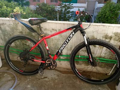 Proton Mountain Bike | Shimano Gears | Double Suspension | Disc Brakes