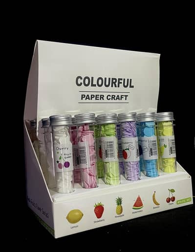 24-Pack Fruity Paper Soap Tubes - Travel Size Hand Washing Soap