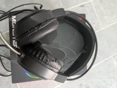 Monster Gaming Headset with RGB LED – 3.5mm Wired Headphones