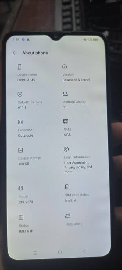 OPPO A54s