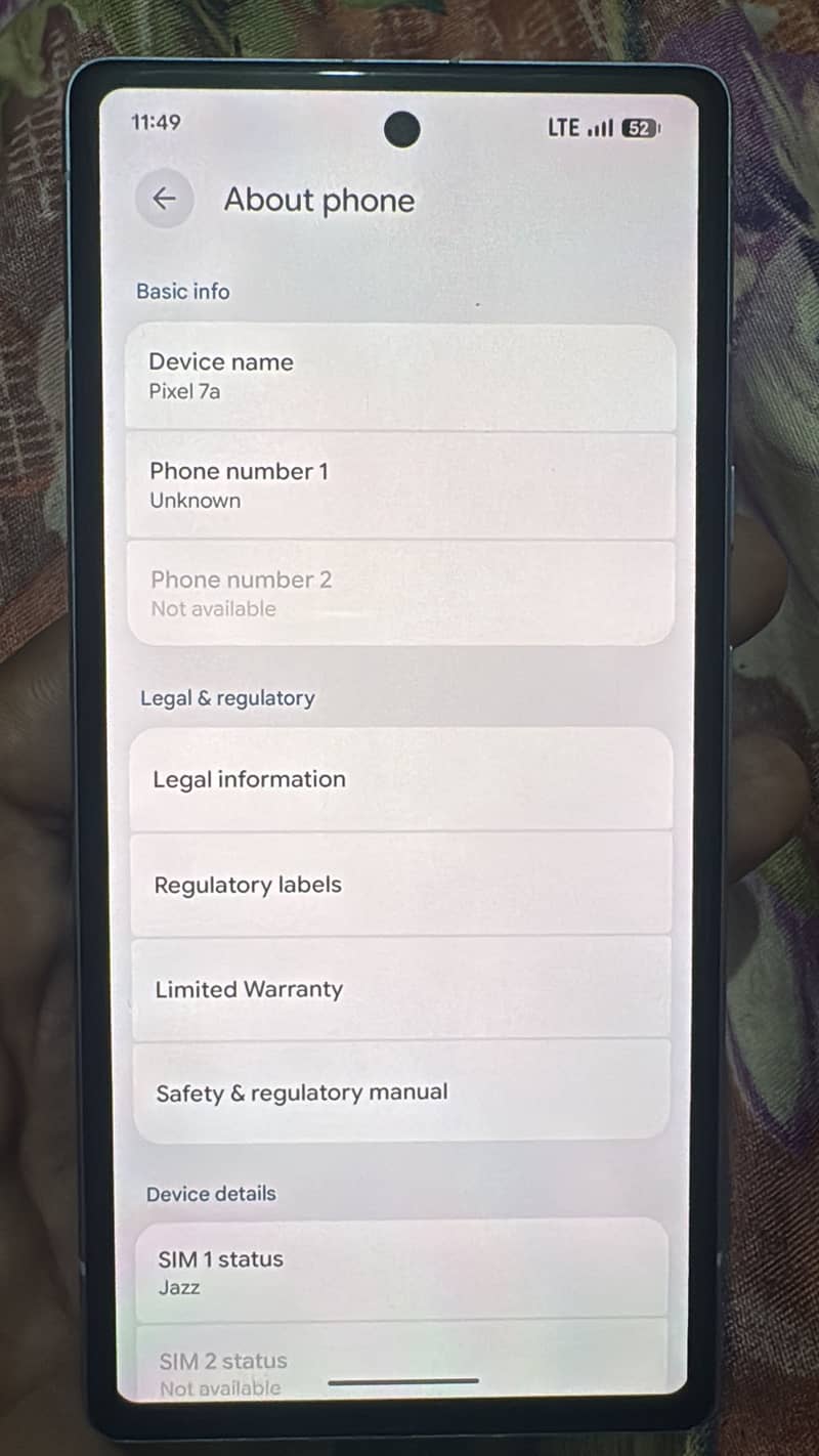 Google Pixel 7 3