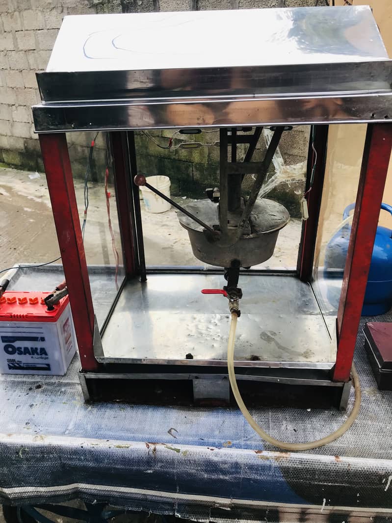 Pop corn machine full setup 2