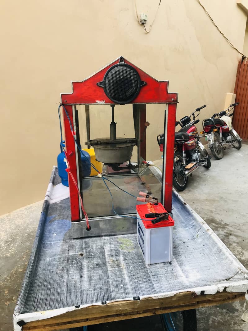 Pop corn machine full setup 6
