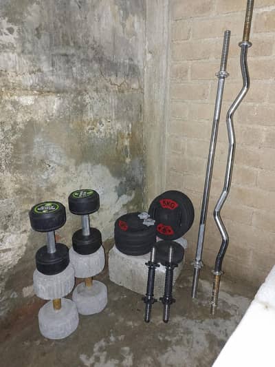 All gym workout set for home gym