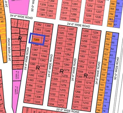 PLOT SALE IN NORTH TOWN RESIDENCY PHASE 1 GOLD BLOCK