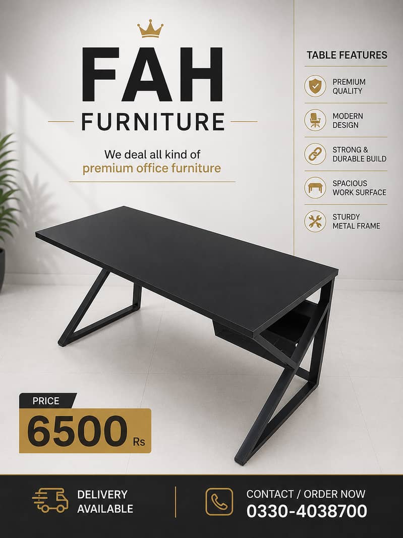Office Table - Computer table - Workstation - Study table - Tables 6