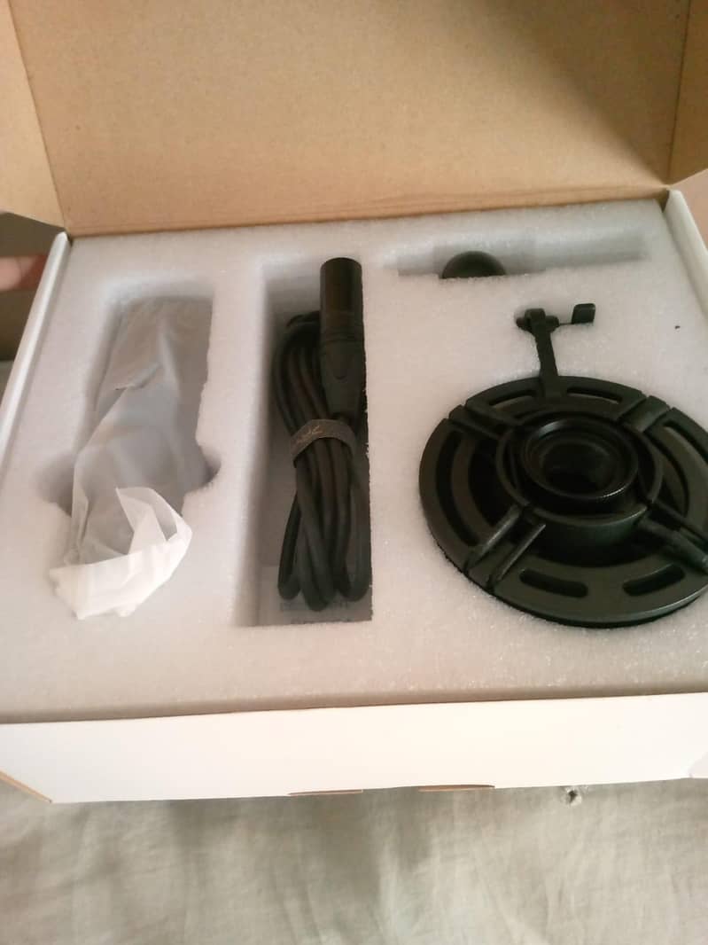audio interface or microphone with box 3