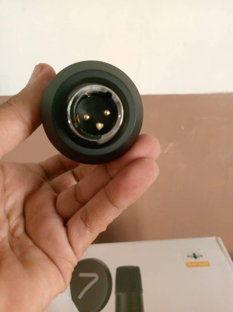 audio interface or microphone with box 6