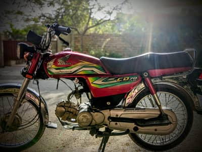 Honda CD 70 For Sale  Model 2022 Applied hai