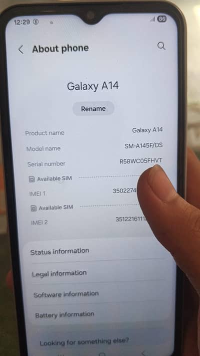 Samsung Mobile A14