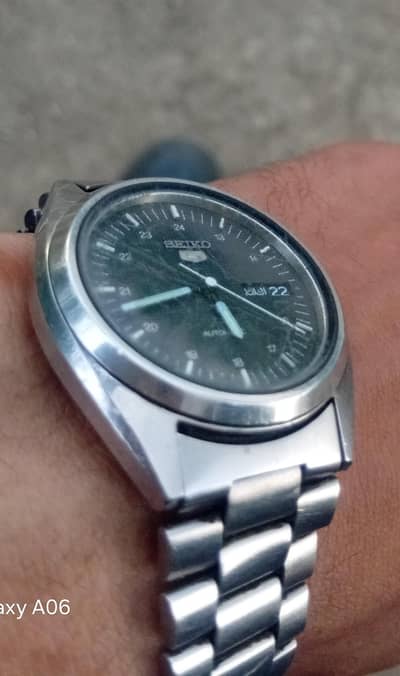 seiko 5 branded watch