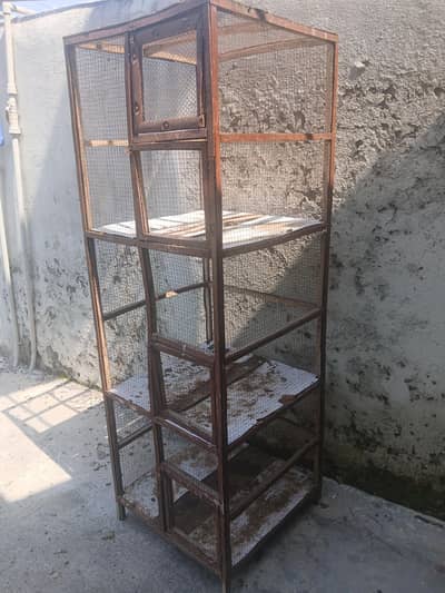 Wood cage 3 portion