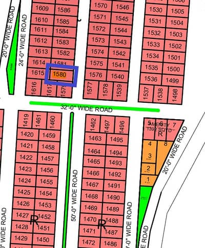 PLOT SALE IN NORTH TOWN RESIDENCY PHASE 1 OVERSEAS BLOCK