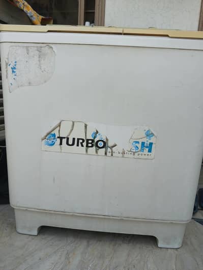 single hand used twin tub washing machine
