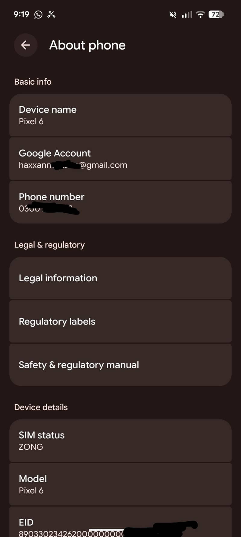 Google Pixel 6 7