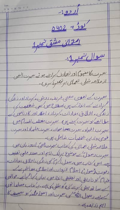 AIOU spring assignment