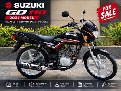 Suzuki GD 110 | 100% Genuine Condition | One Hand Used