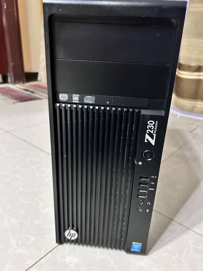 HP Z230 Gaming PC with 16 GB RAM, 2 TB storage and GTX 1660 SUPER (6GB