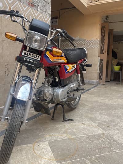 Honda cd70 new condition 03027508272 only WhatsApp number