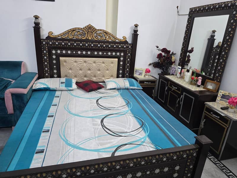 Bed set and dressing 1
