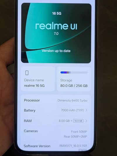 03239666292 Realme 16 5G