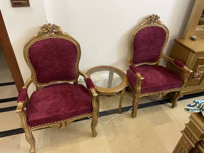 Chinioti Coffee Table with Chairs