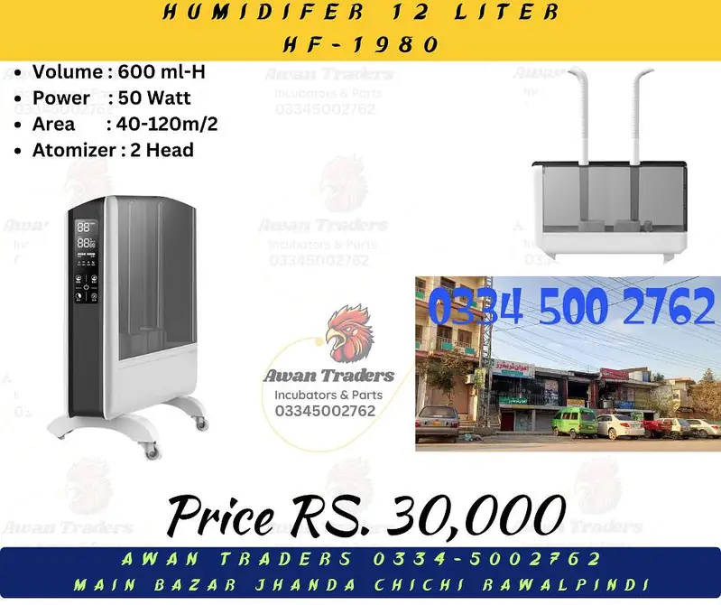 Incubators Humidifier & Dehumidifiers — photo 10