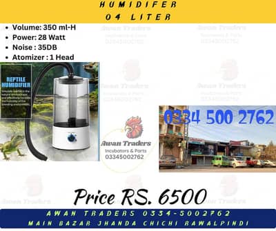 Incubators Humidifier & Dehumidifiers