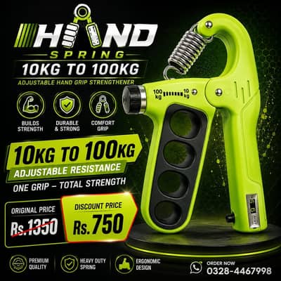 Hand exercise spring 10kg to 100kg