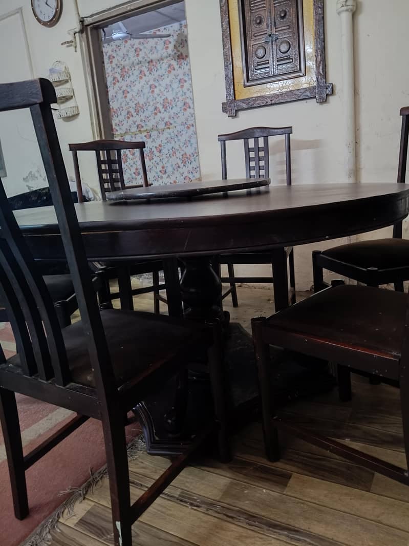 Wood Dining Table 1