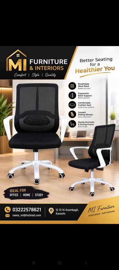 office chairs imported