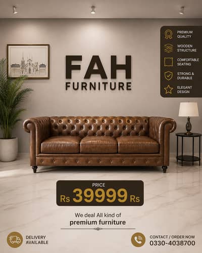 Sofa set - 5 seater sofa - 6 seater sofa - Luxury sofa - Royal sofa