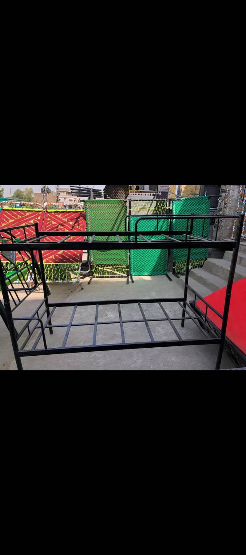 Iron Double Decked bed / bunk bed 1