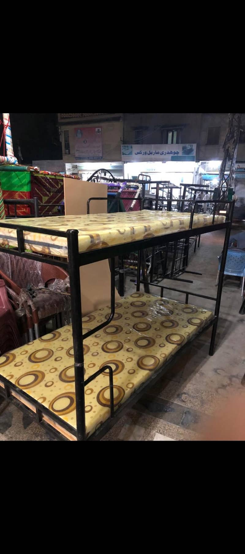 Iron Double Decked bed / bunk bed 2