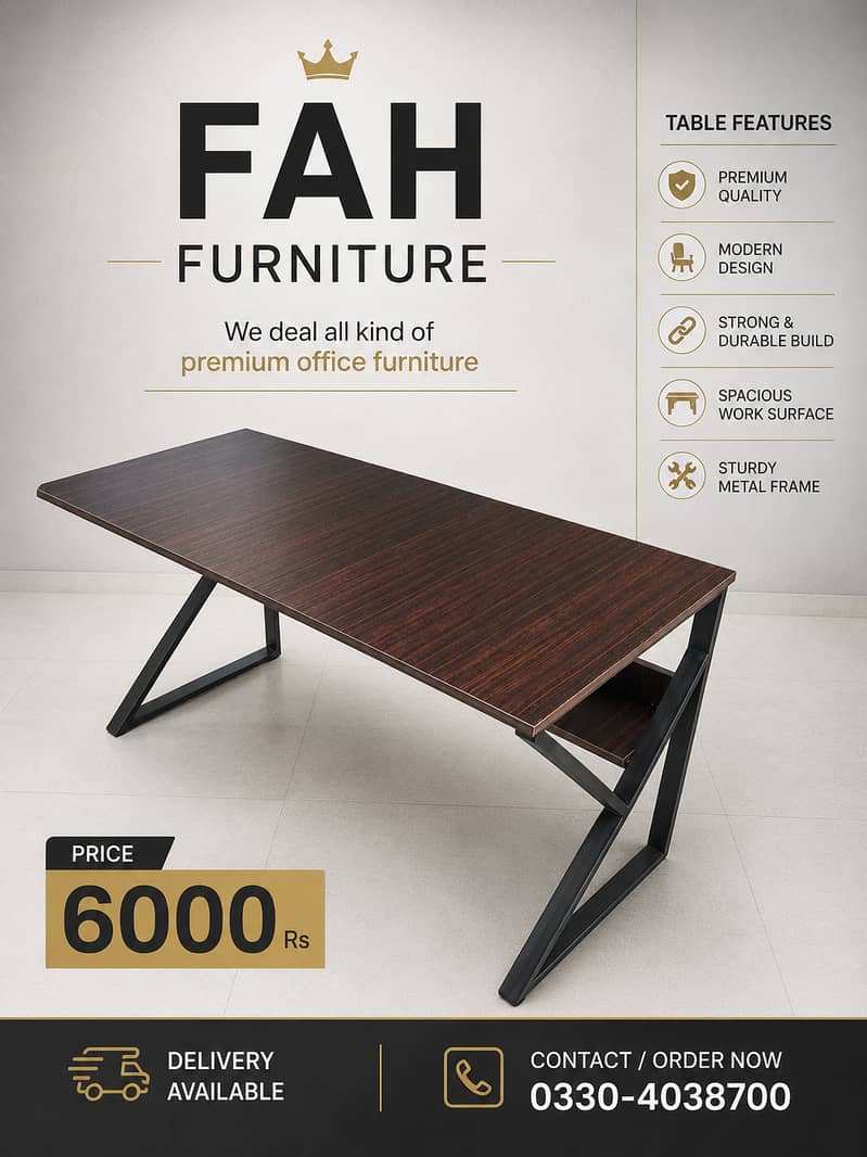 Table - Computer table - Office Table - Workstations - Executive Table 0